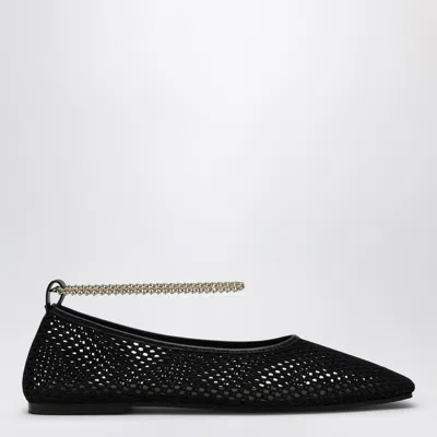 MARIA LUCA MARIA LUCA BLACK NET BALLERINA AUGUSTA