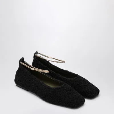 MARIA LUCA MARIA LUCA BLACK TEDDY AUGUSTA BALLERINA