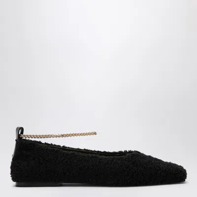 Maria Luca Black Teddy Augusta Ballerina In Blue