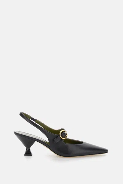 Maria Luca Natalia Sling Back In Black