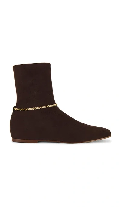 Maria Luca Norma Bootie In Brown