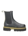 Maria Luca Woman Ankle Boots Black Size 11 Calfskin In Black