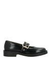 Maria Luca Woman Ballet Flats Black Size 8 Calfskin