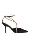 Maria Luca 100mm Pointed-toe Pumps In Black