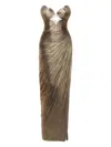 Maria Lucia Hohan Amisha Gown In Brown