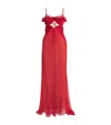 Maria Lucia Hohan Ariadne Maxi Dress In Red