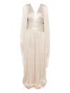 Maria Lucia Hohan Aylin Maxi Dress In Neutral