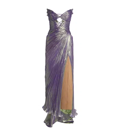 Maria Lucia Hohan Aza Gown In Purple