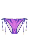 Maria Lucia Hohan Billie Bikini Bottoms In Purple