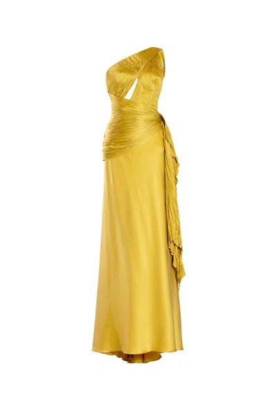 Maria Lucia Hohan Bliss Dress In Yellow