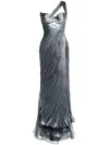 Maria Lucia Hohan Brooke Midi Dress In 灰色