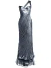 Maria Lucia Hohan Brooke Midi Dress In Silber