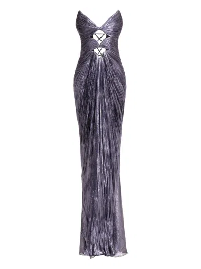 Maria Lucia Hohan Despina Gown In Gray