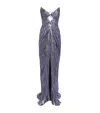 Maria Lucia Hohan Despina Maxi Dress In Blue