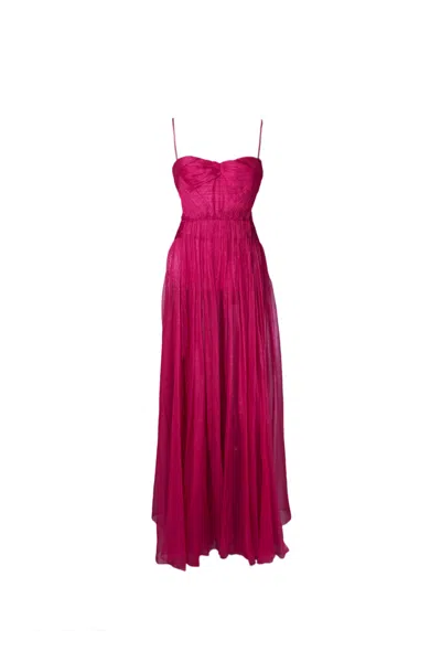 Maria Lucia Hohan Dress In Fuchsia