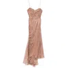 Maria Lucia Hohan Regina Maxi Dress In Pink