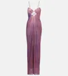 Maria Lucia Hohan Elsa Cutout Silk Tulle Gown