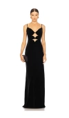 Maria Lucia Hohan Fatma Gown In Black