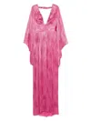 Maria Lucia Hohan Harlow Maxi Dress In Pink