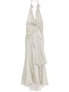 Maria Lucia Hohan Ilaria Gown In Grey