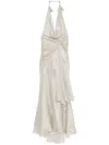 Maria Lucia Hohan Ilaria Gown In Grey