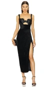 Maria Lucia Hohan Ishani Gown In Black