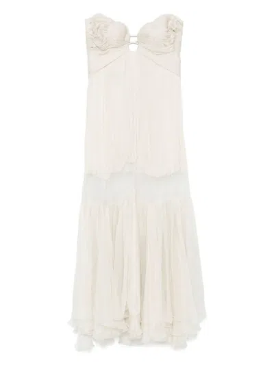 Maria Lucia Hohan Jara Maxi Dress In Neutrals