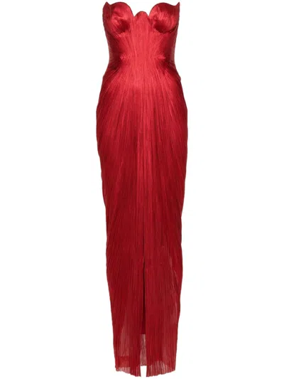 Maria Lucia Hohan Jasleen Gown In Red