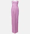 Maria Lucia Hohan Jasleen Silk Tulle Corset Gown
