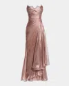 Maria Lucia Hohan Jolie Maxi Dress In Creme Brulee