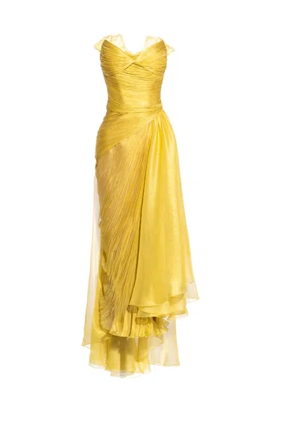 Maria Lucia Hohan Julie Dress In Yellow