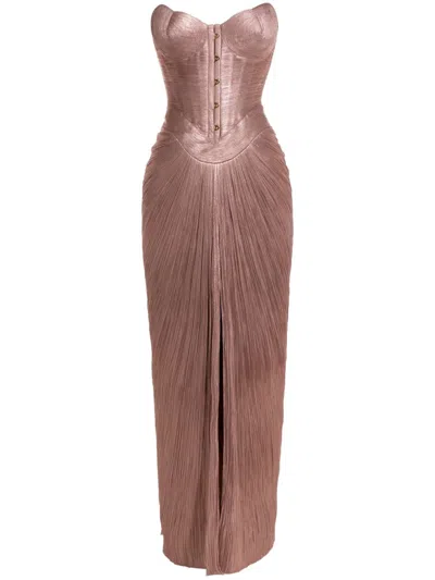 Maria Lucia Hohan Kiera Gown In Pink