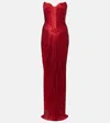 Maria Lucia Hohan Kiera Silk Tulle Corset Gown