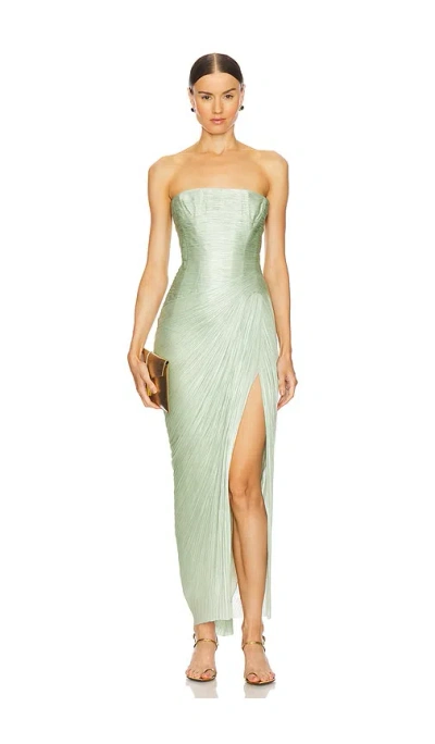 Maria Lucia Hohan Layana Dress In Aqua
