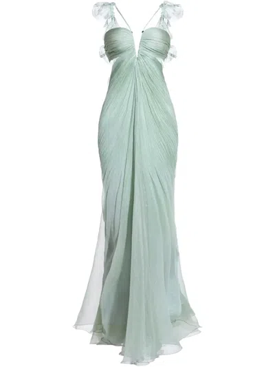 Maria Lucia Hohan Letitia Gown In Green