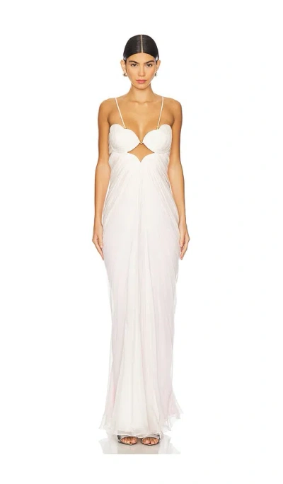 Maria Lucia Hohan Lorelei Gown In Light Rose
