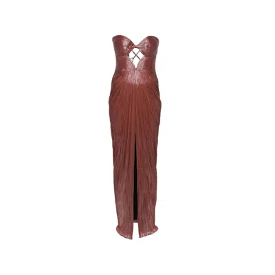 Maria Lucia Hohan Naima Evening Dress In Multi