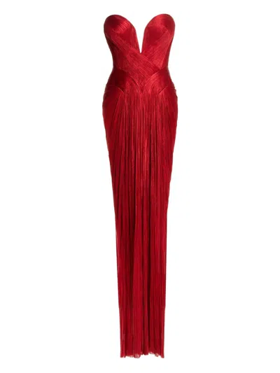 Maria Lucia Hohan Noor Gown In Red
