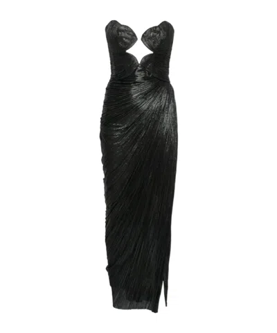 Maria Lucia Hohan Off Shoulder Dress In Black