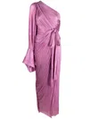 Maria Lucia Hohan Pink Palmer Dress In Rosa