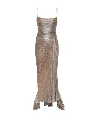 Maria Lucia Hohan Rio Maxi Dress In Gray