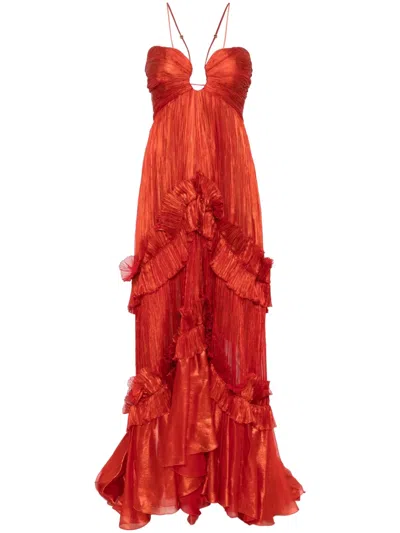 sequin red long dress Rent MISHA Sapphire Sequin Maxi Dress Hire  Dress for a Night