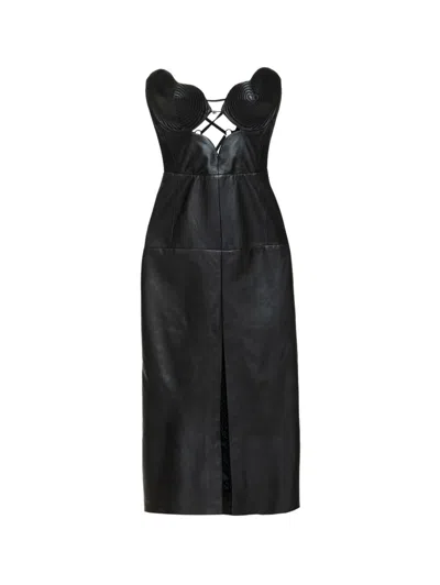 Maria Lucia Hohan Sinnete Midi Dress In Black