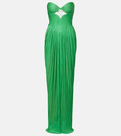 Maria Lucia Hohan Stephanie Cutout Silk Tulle Corset Gown