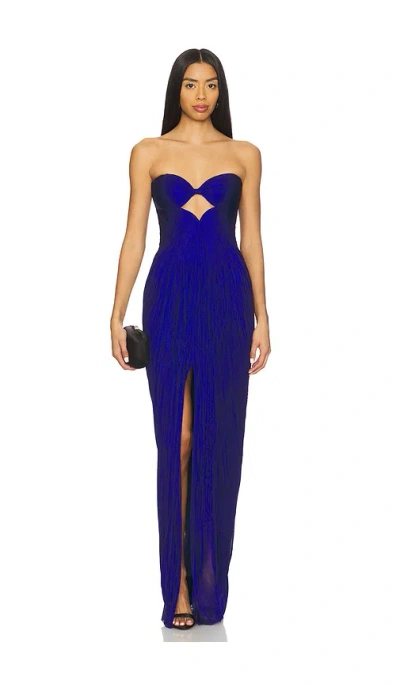 Maria Lucia Hohan Stephanie Dress In Blue