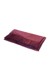 Maria Lucia Hohan Silk Bordeaux Stole In Red