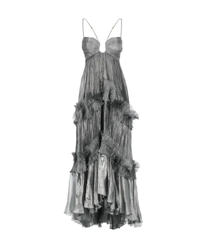 MARIA LUCIA HOHAN MARIA LUCIA HOHAN RUFFLED MAXI DRESS