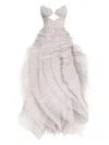 Maria Lucia Hohan Sureya Gown In Gray