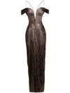 Maria Lucia Hohan Tia Gown In 褐色
