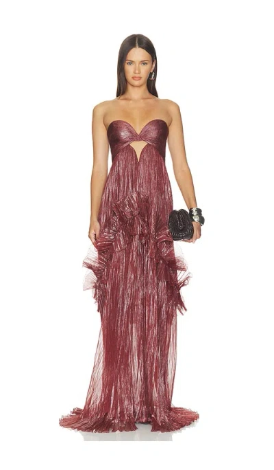 Maria Lucia Hohan Yumi Dress In Truffle